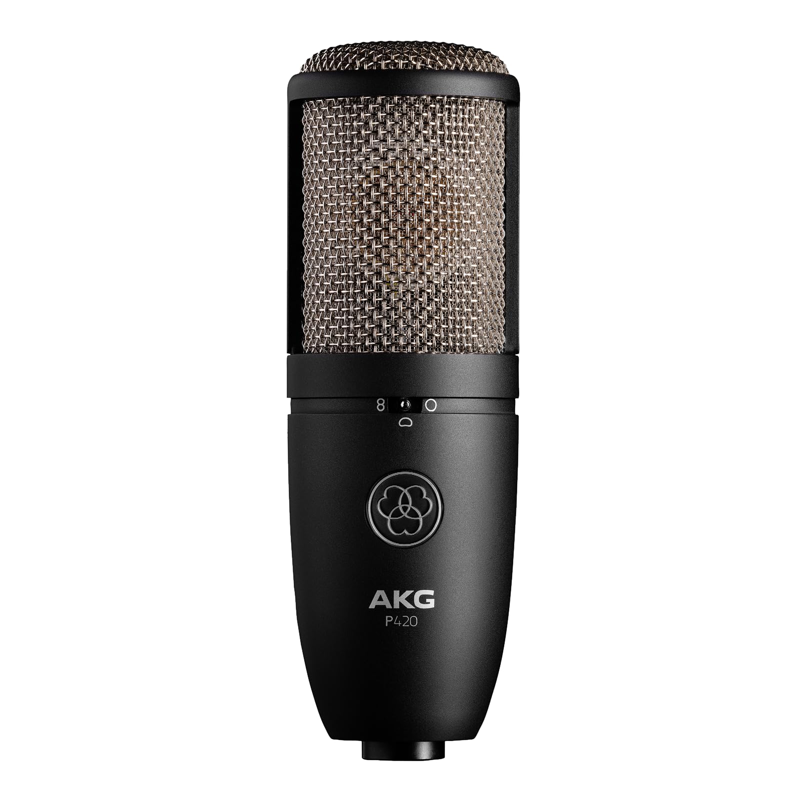 AKG P420 condenser microphone – versatile multi-pattern studio mic
