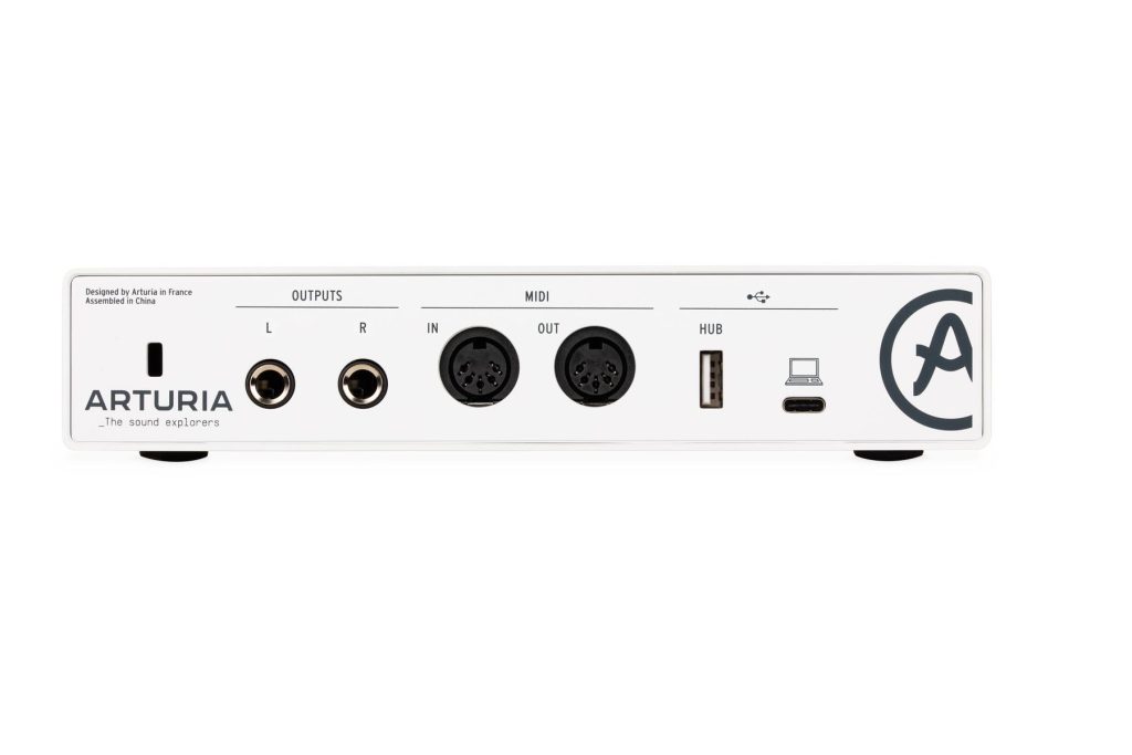 Arturia MiniFuse 2 USB audio interface with dual inputs and headphone output