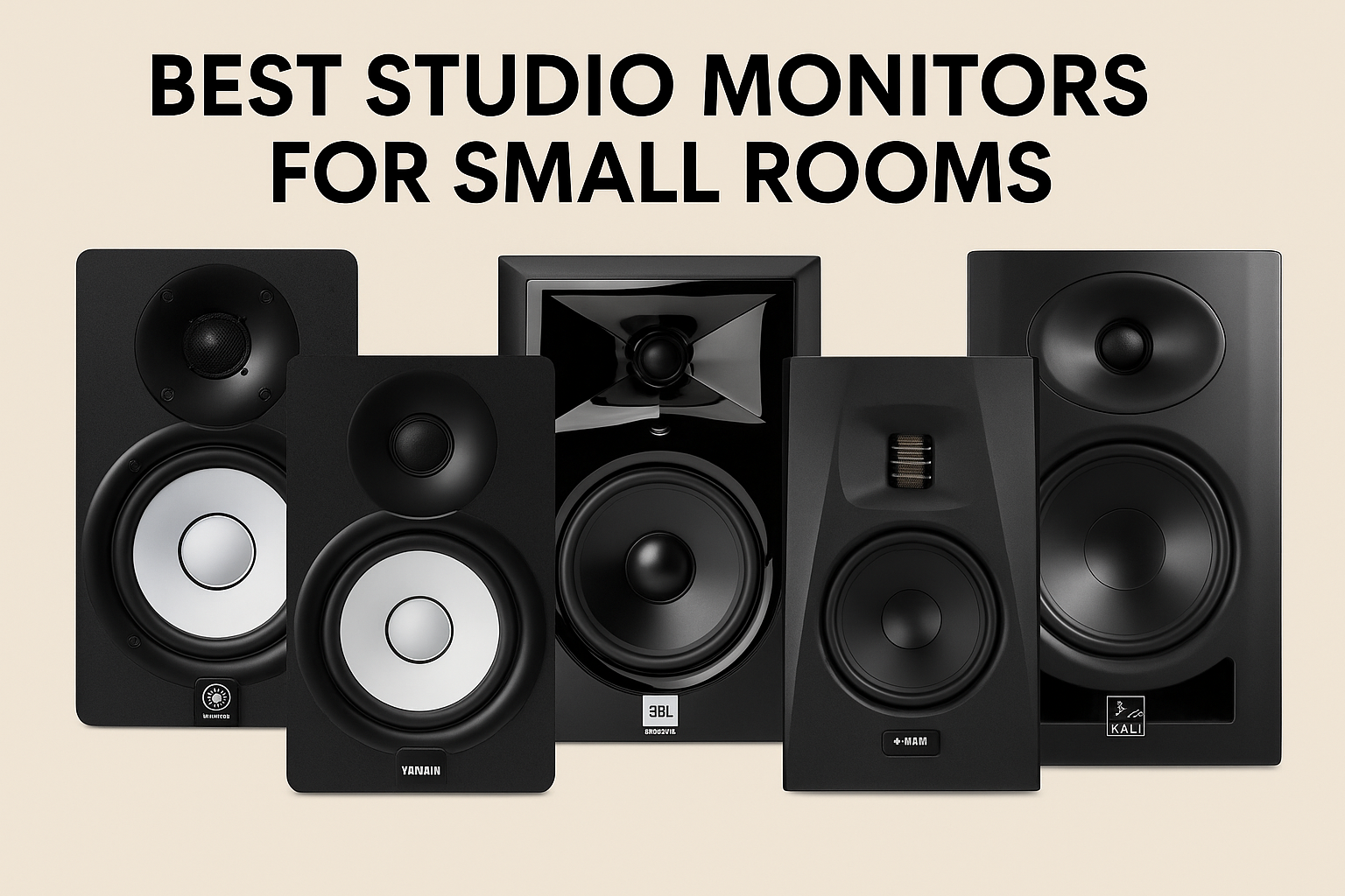Best Studio Monitors for Small Rooms in 2025