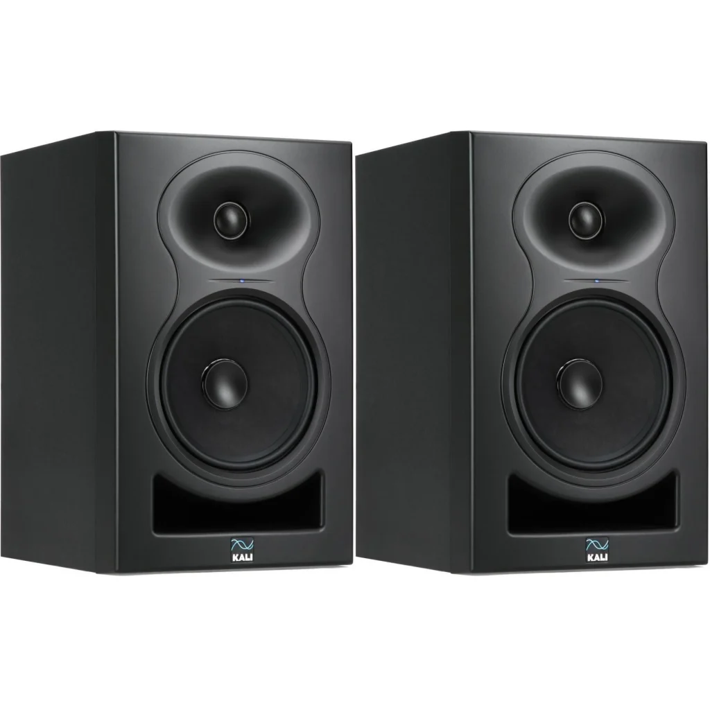 Kali Audio LP-6 V2 studio monitor with 6.5-inch woofer and front-firing port