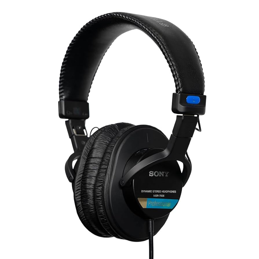 Sony MDR-7506 studio headphones for mixing