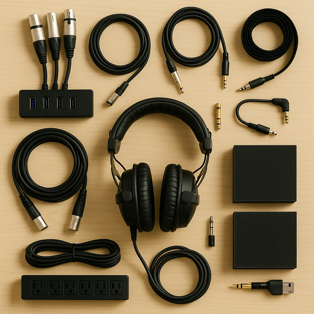 Studio Must-Haves: The Cables & Accessories That Keep Your Setup Running